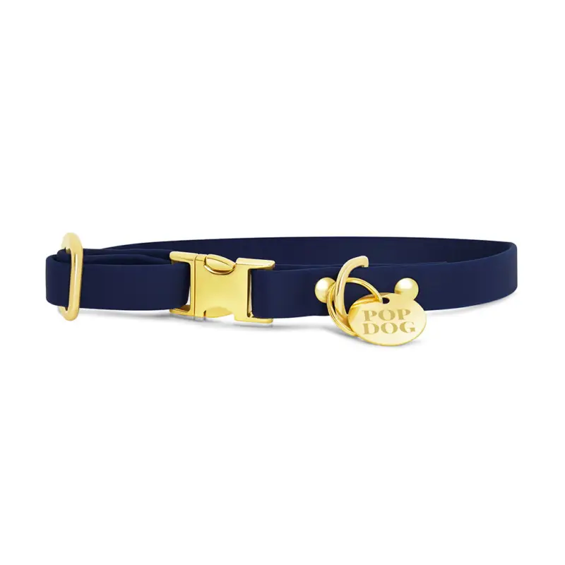 Pop Dog - Collier Patapouf Clips Bleu pour Chiens Retour Gratuit