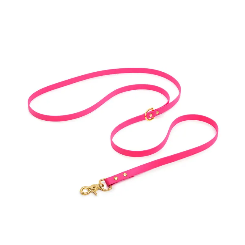 Prix Réduit Pop Dog – Laisse Bandouli&egrave;re Glouton Rose pour Chien