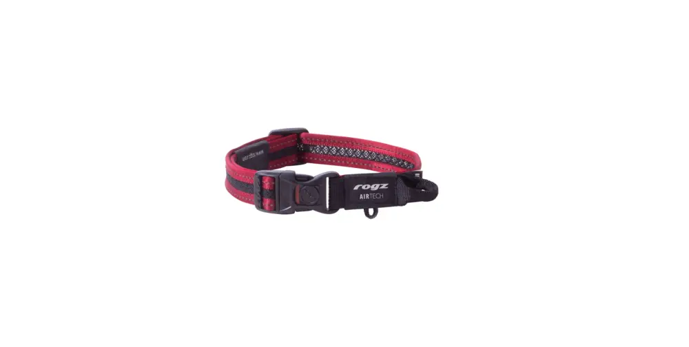 Acheter En Ligne Rogz – Collier Air Tech Rouge pour Chiens