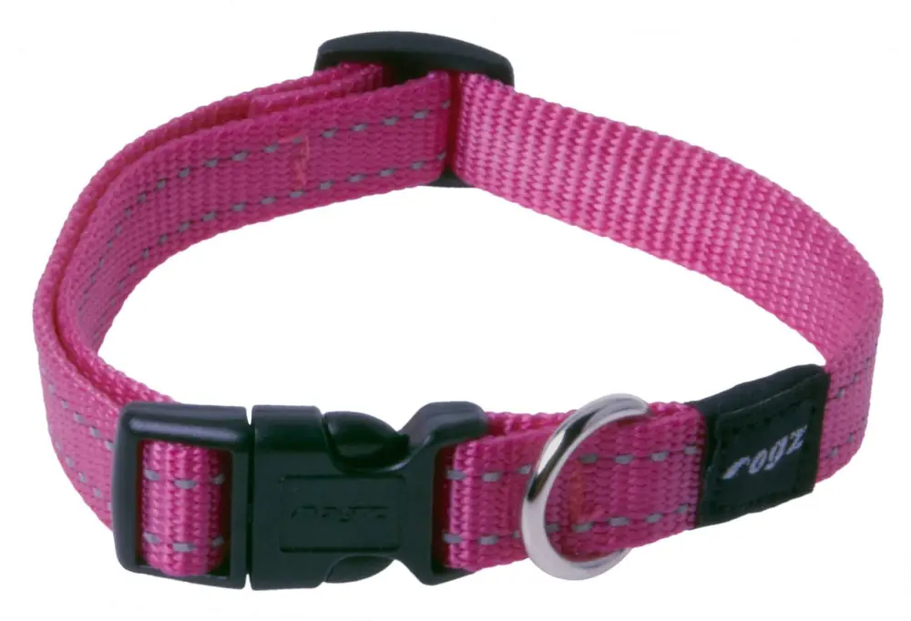 Rogz – Collier Utility Rose pour Chien Expédié Aujourd&rsquo;hui