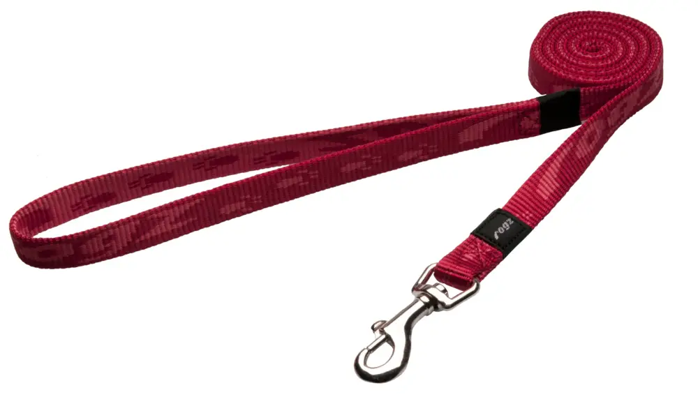 Offre Limitée Rogz – Laisse Simple Alpinist Rouge pour Chiens