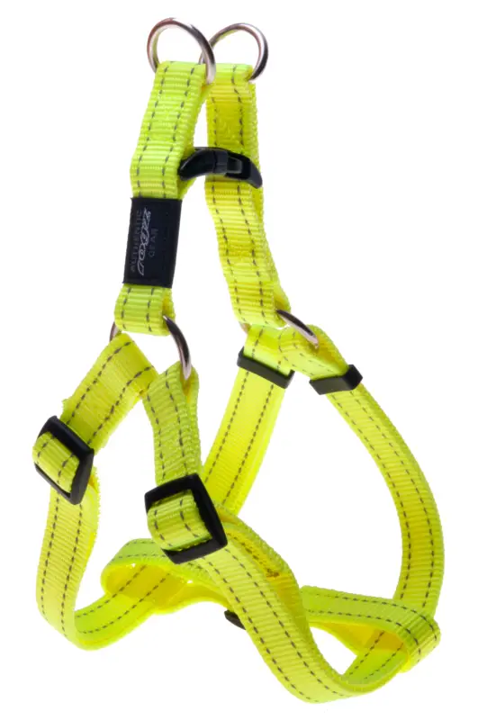 Meilleure Vente Rogz – Utility Harnais R&eacute;fl&eacute;chissant Jaune