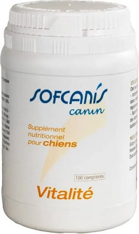 Usine Directe Sofcanis - Comprimés Supplément Nutritionnel Vitalité - Chien