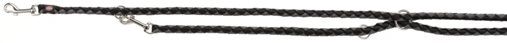 Trixie - Cavo laisse réglable, noir/gris graphite Commander Maintenant