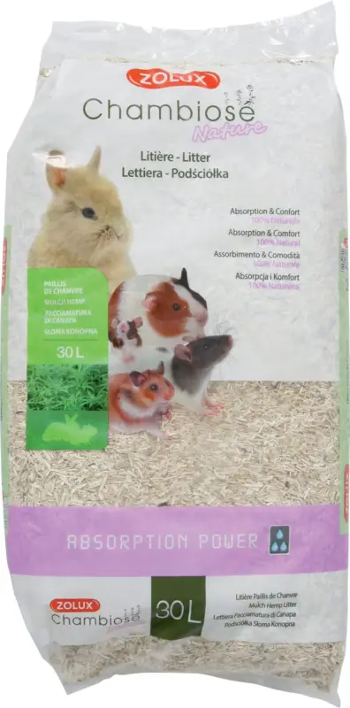 Zolux – Liti&egrave;re Chambiose Nature pour Rongeurs Prix Cassé