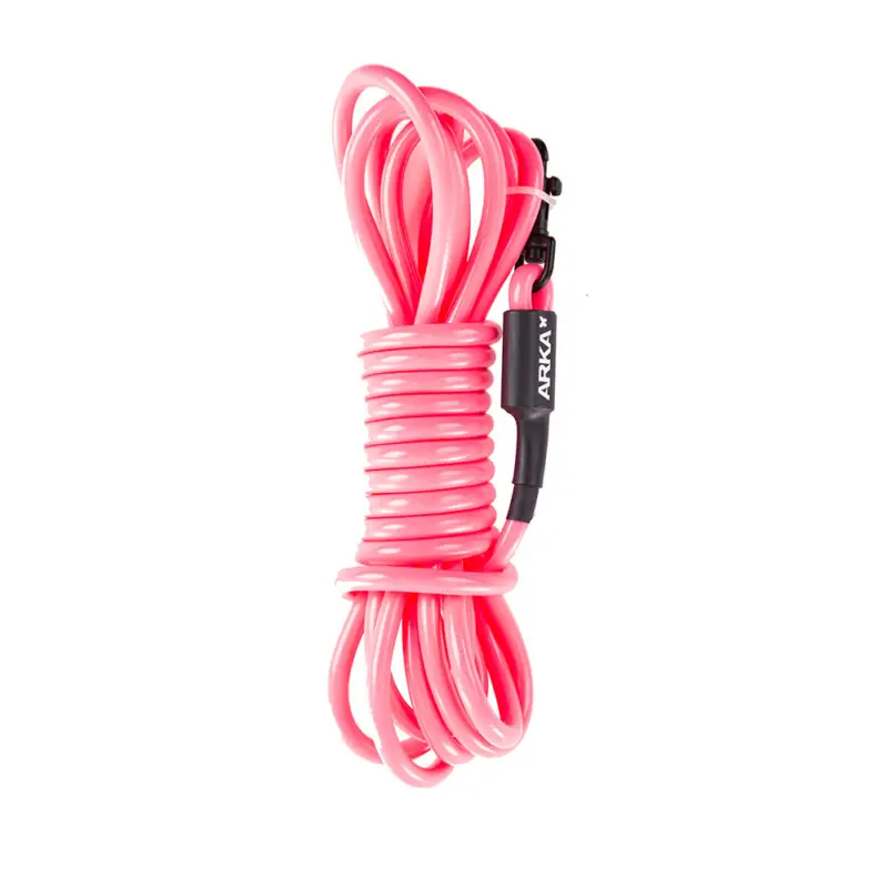 Commande En Gros Arka - Longe Ronde Fluo sans Poignée Rose pour Chiens