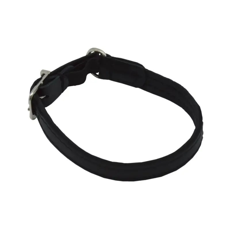 Prix Promo Comme Un Roi – Collier Cuir So Chic Caramel / Noir pour Chat