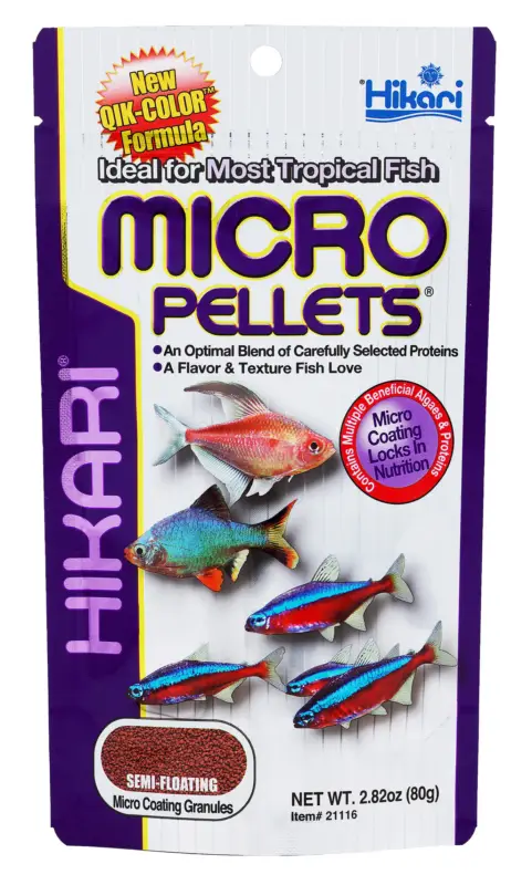 Commander Maintenant Hikari – Aliment en Granul&eacute;s Micro Pellets Poissons Tropicaux