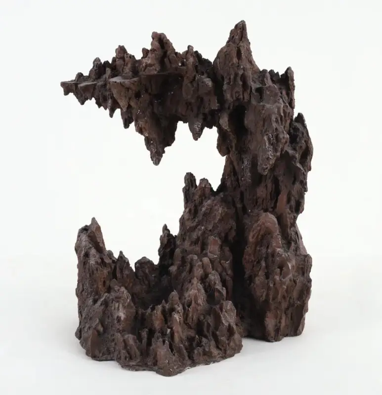 Petit Prix Labeo – D&eacute;cor Fontaine &agrave; Sable Marron pour Aquarim