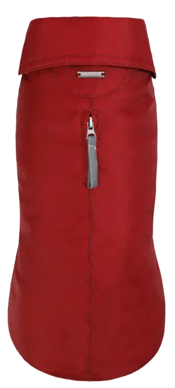 Wouapy - Manteau Imperméable Essentiel Rouge pour Chiens Must-Have