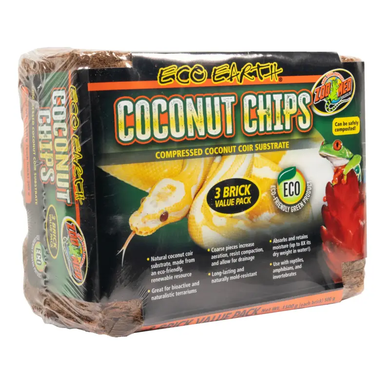 Réduction Zoomed - Substrat Naturel Brique Coconut Chips