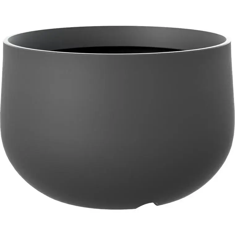 Dernier Modèle Pot coloris noir 100% recyclé Acaya – Ø 130 cm