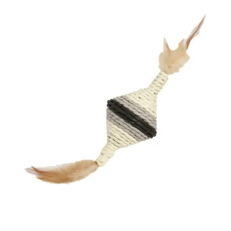 Commander Maintenant Jouet à griffer pour chat coloris noir Bobby Youpi - 12 x 8 cm