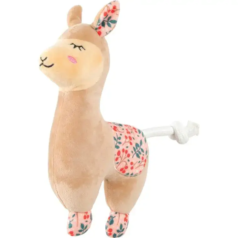 Meilleure Vente Peluche pour chien coloris marron Zolux lama dormeur chiquitos - 8,5 x 18 x 23 cm