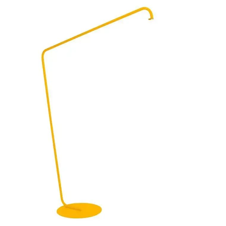 Usine Directe Pied balad déporté coloris jaune en acier – Ø 44 cm