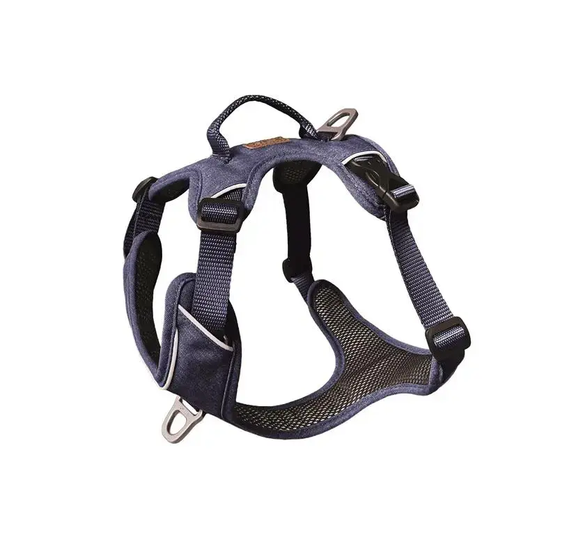 Meilleur Prix Harnais pour chien coloris bleu foncé Kyflie Momentum Urban – Taille 2