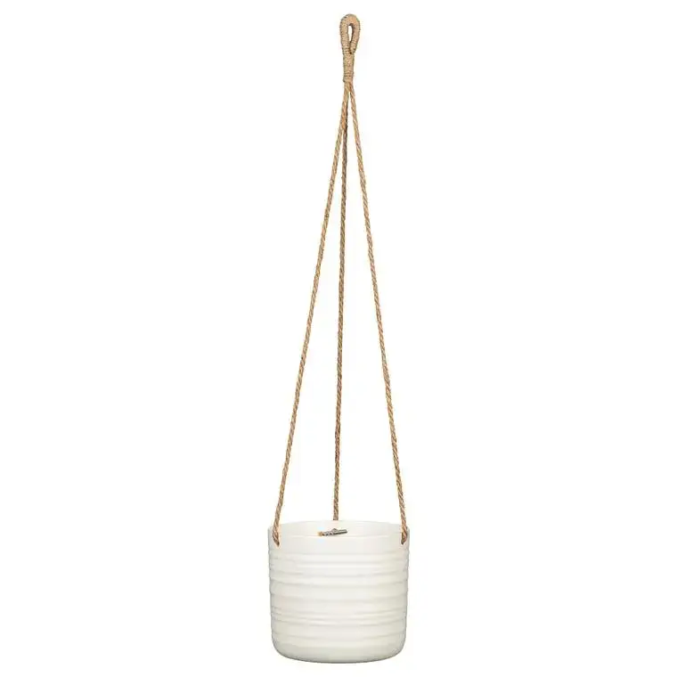 Certifié Suspension en céramique blanche Scheurich 450 Soft Wool – Ø 17 cm