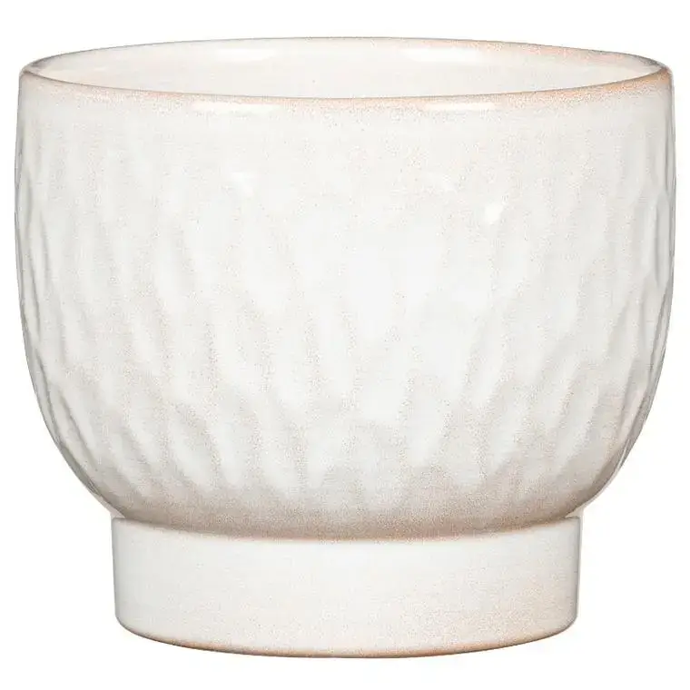 Cache-pot en céramique blanc Scheurich 931 Opale – Ø 13 cm Réduction