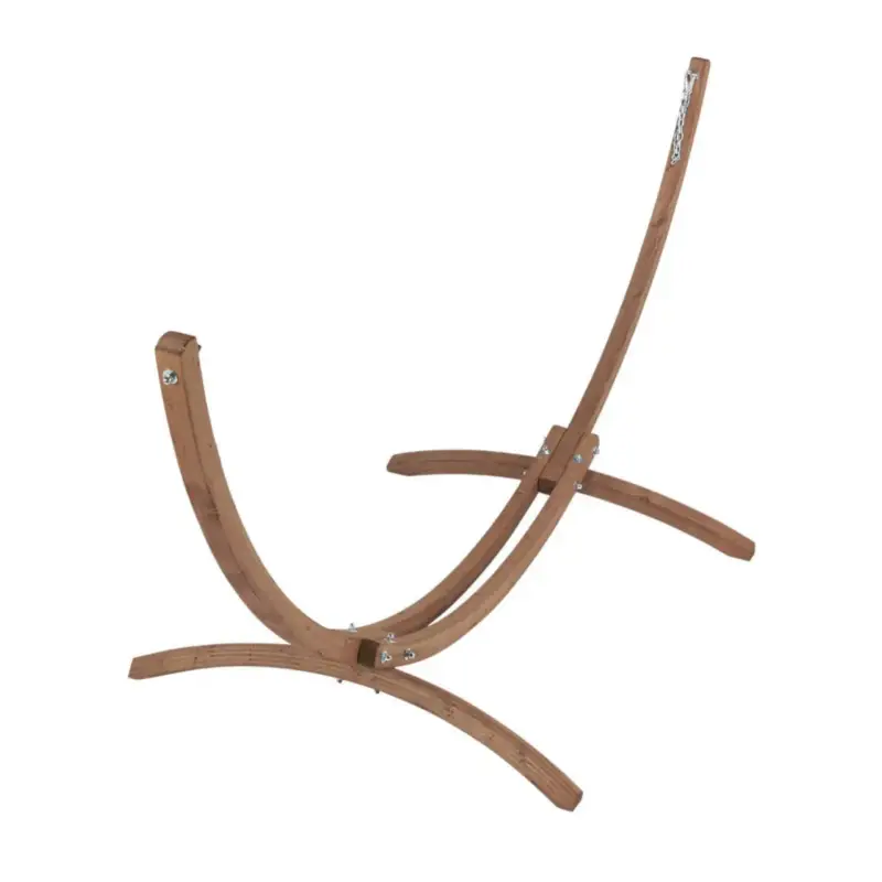 Support pour hamac coloris beige en bois Kompagnon – 120 kg Commande En Gros