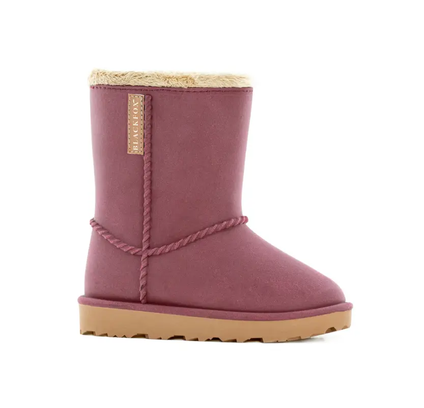 Demi-botte Cheyennetoo enfant coloris rose framboise en caoutchouc synthétique Blackfox – pointure 34/35 Top Vente