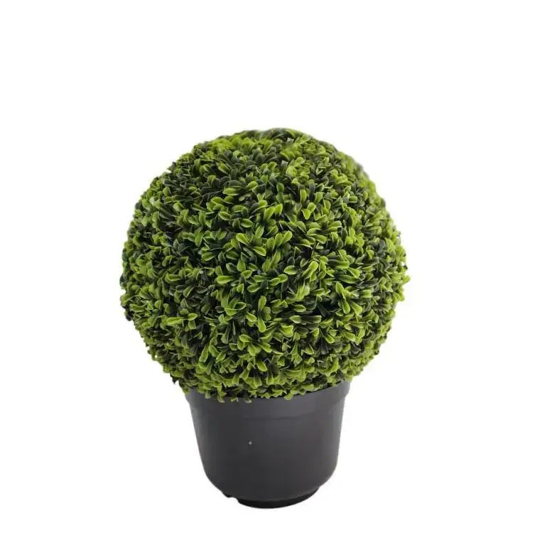 Marque Boule buis articielle en pot - Ø 22 cm