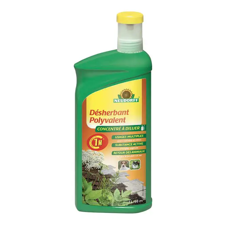 Offre Spéciale Désherbant polyvalent concentré Neudorff Finalsan – 1 L