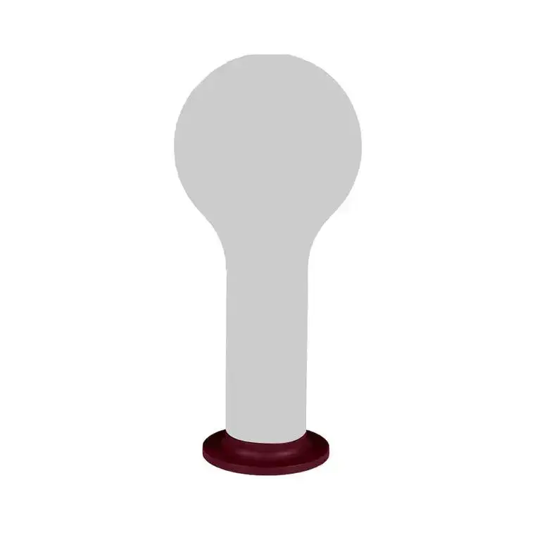Socle aimanté en aluminium Fermob pour lampe Aplö coloris cerise noire - Ø 8 cm Dernière Chance
