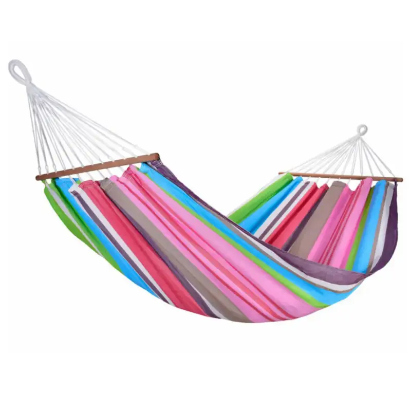 Petit Prix Hamac coloris multicolore Magnifico certifié FSC®Jobek Hamac GraphiK – 300 x 140 cm