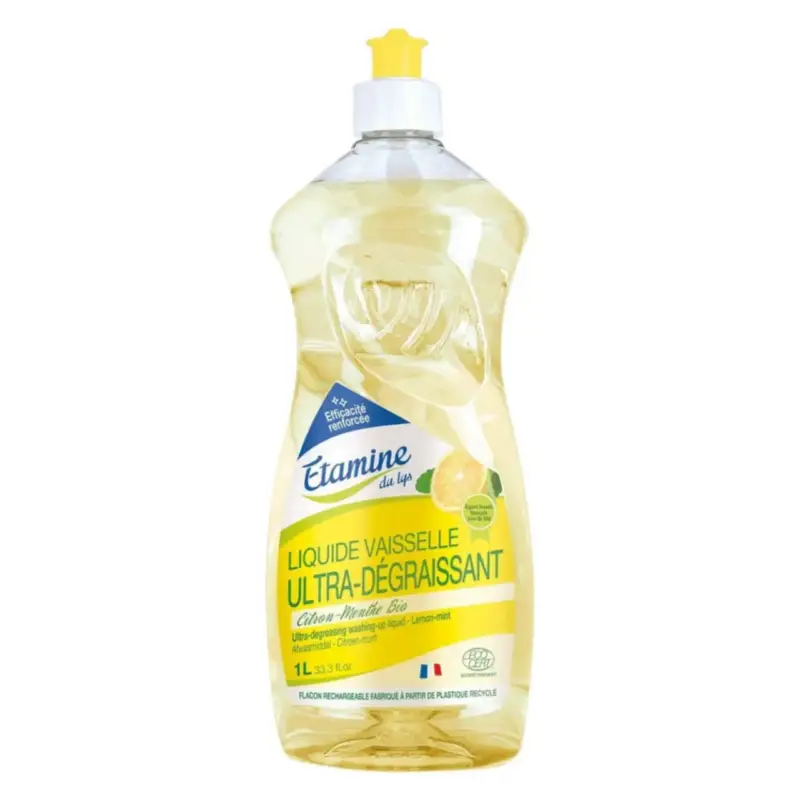 Must-Have Liquide vaisselle citron menthe Etamine du Lys – 1 L
