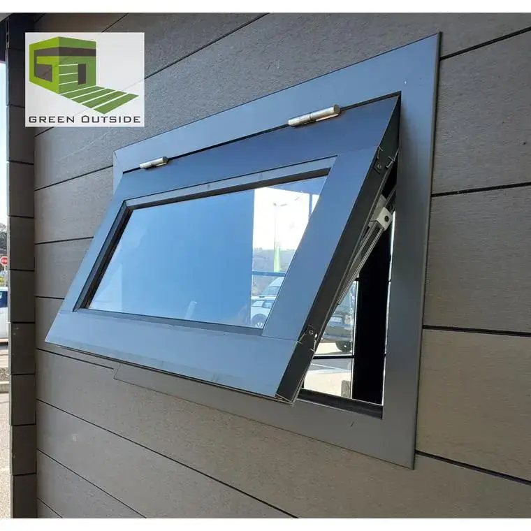 Fenêtre en aluminium pour abri Green Outside – 90 x 50 cm Prix Choc