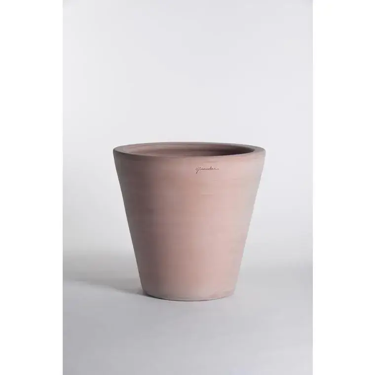 Expédition Rapide Pot en terre claire rose Poterie Goicoechea Cuvier contemporain – Ø 87 x H 85 cm