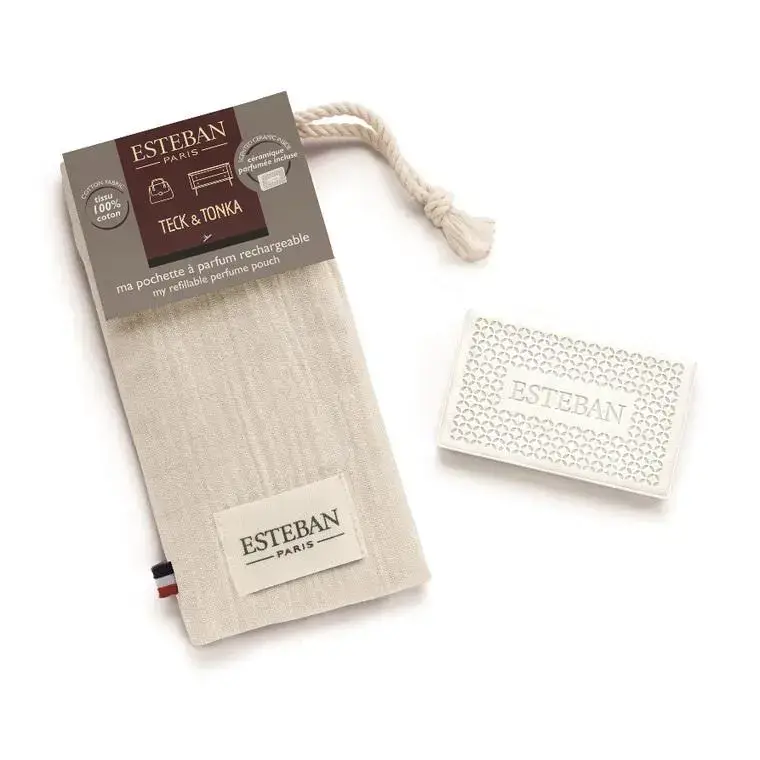 Offre Exclusive Pochette à parfum senteur teck & tonka Esteban - 35 cm