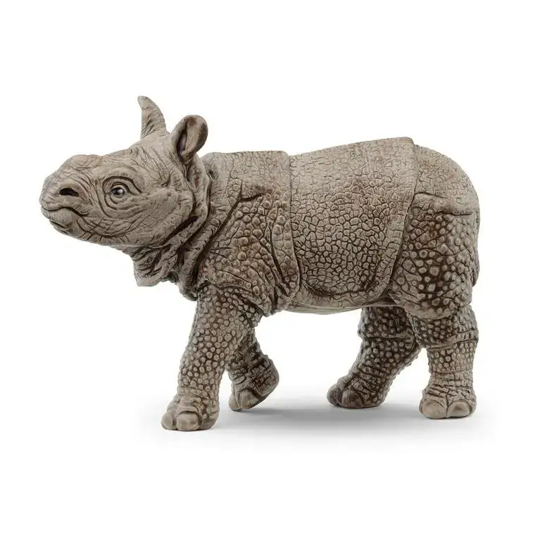 Bébé rhinocéros indien multicolore Schleich – 6.8 cm Offre Spéciale