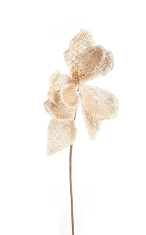 Expédition Rapide Tige de Magnolia en jute marron - Ø 10 x 76 cm