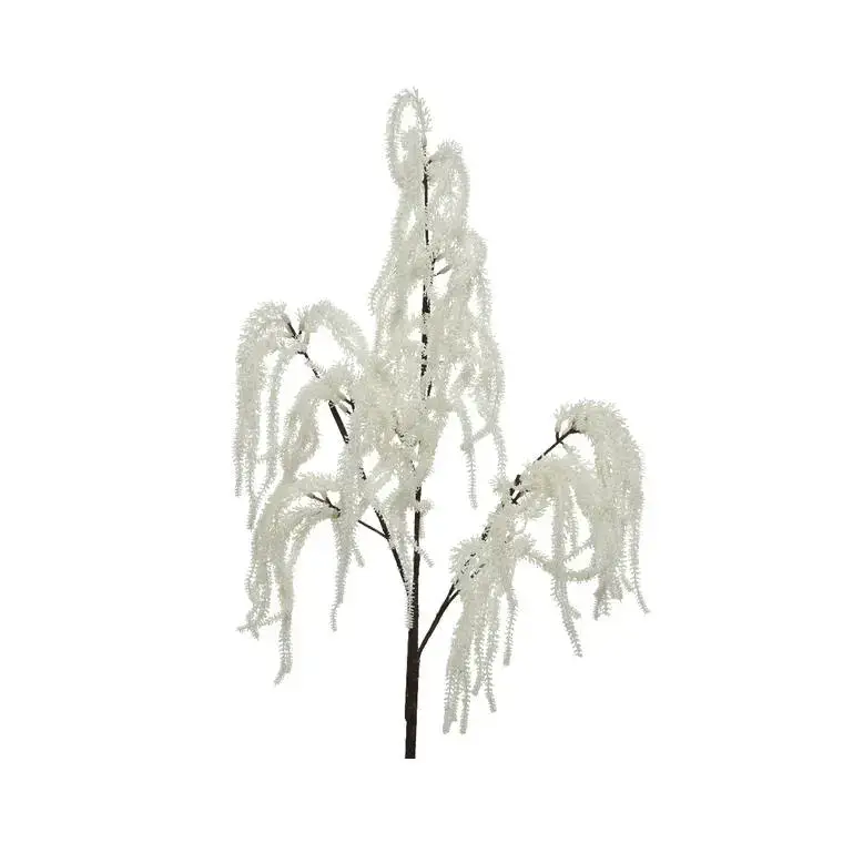 Seulement Aujourd&rsquo;hui Branche enneigée beige – 30 x 15 x 85 cm
