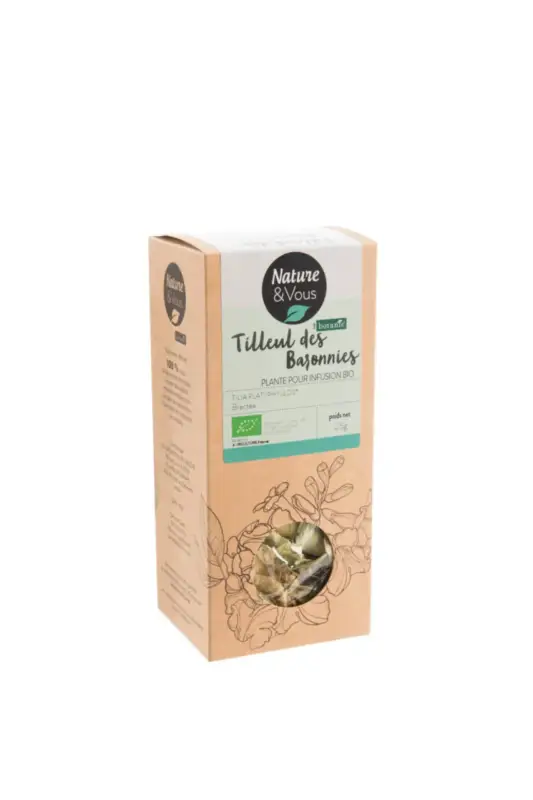Promotion Saisonnière Infusion bio tilleul bractée des Baronnies Nature & Vous – 25 g