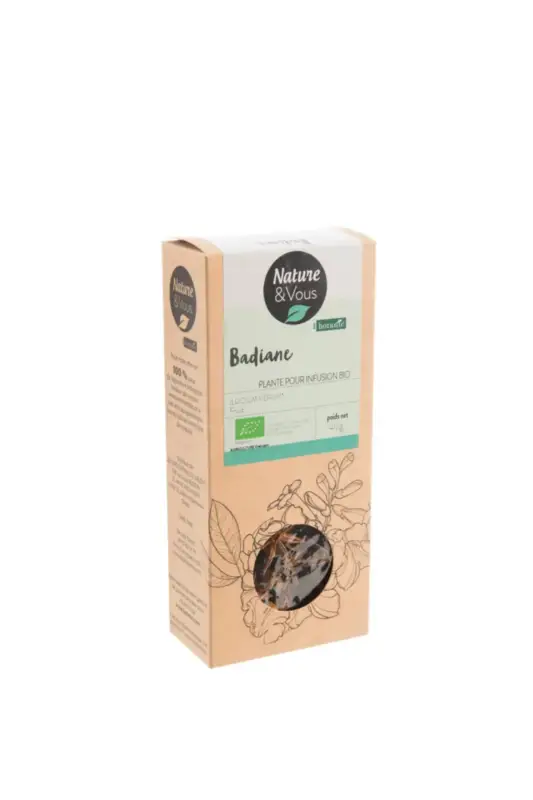 Soldes Infusion bio badiane fruit Nature & Vous – 40 g