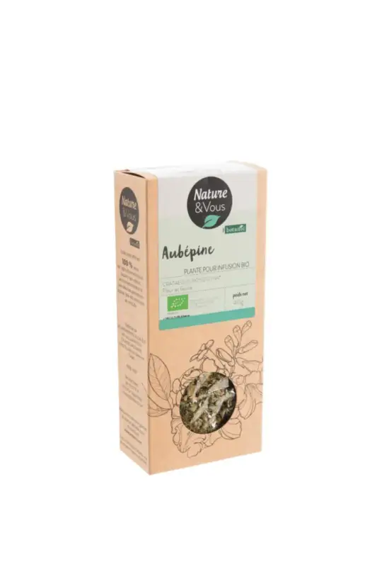 Infusion bio aubépine fleur et feuille Nature & Vous – 40 g Vente Flash