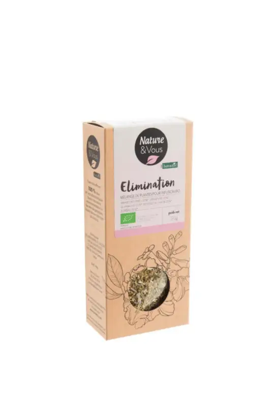 Infusion bio mélange élimination Nature & Vous – 50 g Offre Du Jour