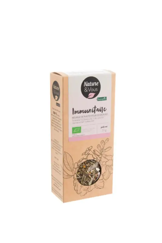 Achat Immédiat Infusion bio mélange immunitaire Nature & Vous – 50 g