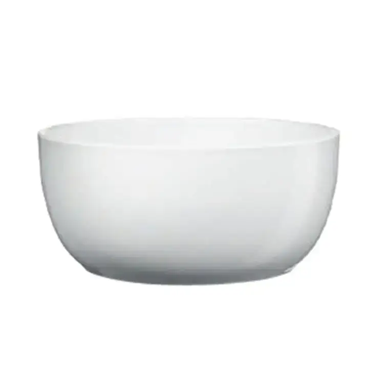Coupe en céramique blanche Basel - Ø 20 x H 9 cm Usine Directe