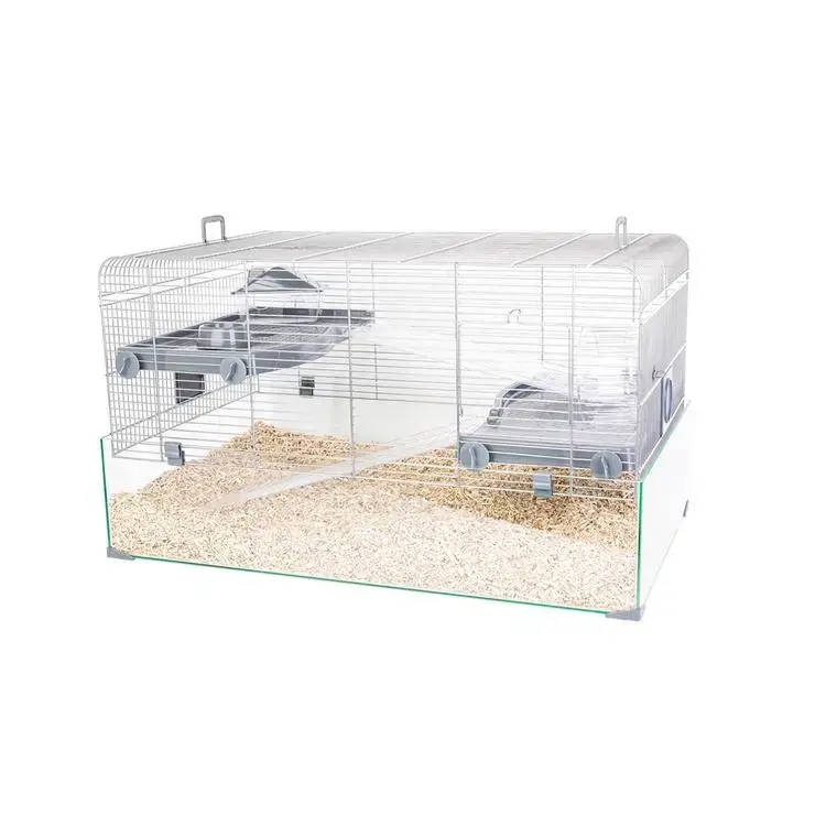 Cage pour rongeur coloris gris Zolux Panas Colour 80 – 80 x 50 x 31 cm Remise