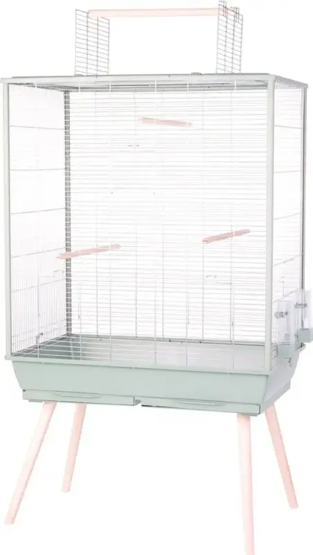 Cage pour oiseaux coloris vert Zolux Neo 2 Jili XL – 81 x 48 x 152 cm Satisfait Ou Remboursé