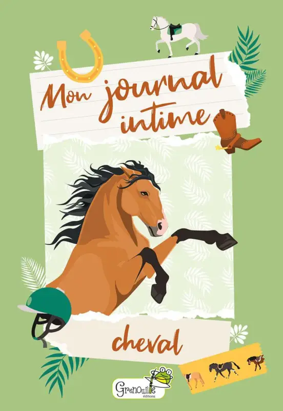 Soldes Livre pour enfants "Mon journal intime cheval" Artemis