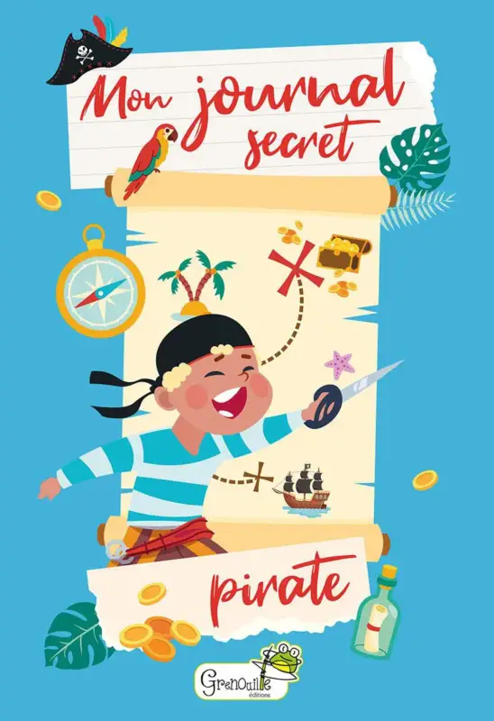 Prix Bas Livre pour enfants « Mon journal secret de pirate » Artemis