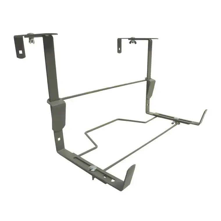 Support balconnière universel ergonomique en métal gris souris 35 cm Satisfait Ou Remboursé