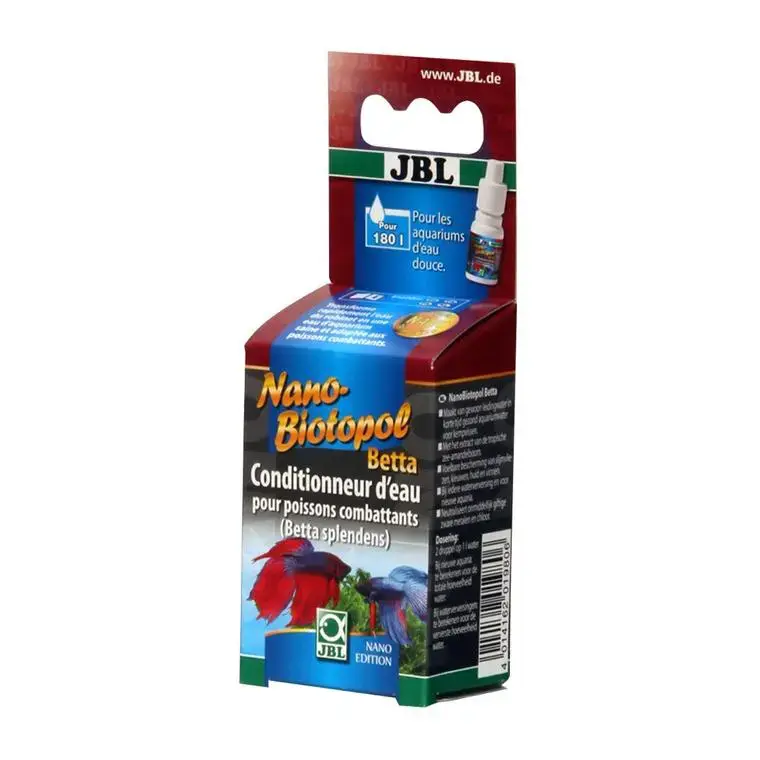 Conditionneur d&rsquo;eau nano biotopol betta rouge 15 ml Offre Exclusive