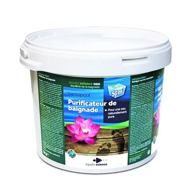 Dernier Modèle Purificateur de baignade Bactopool 5 kg