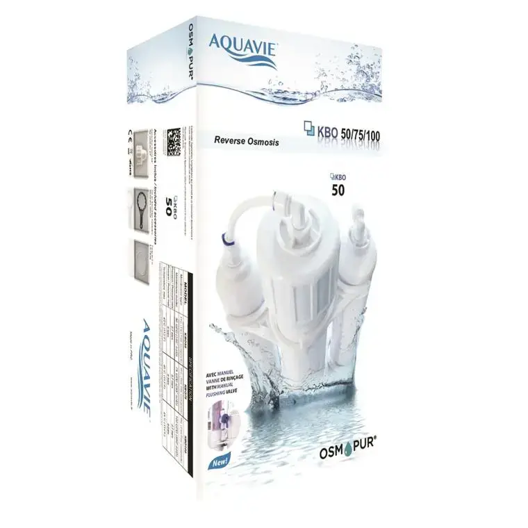 Osmoseur pour aquarium coloris blanc Aquavie kbo50 180 l/jrs Dernier Modèle
