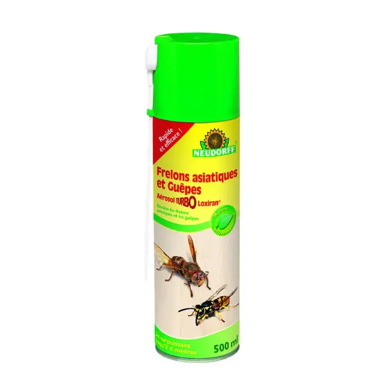 Aérosol frelon asiatique et guêpes Turbo 500 ml Offre Du Jour